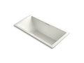 KOHLER K-1834-W1-NY Underscore 72" X 36" Drop-In Bath With Bask Heated Surface In Dune