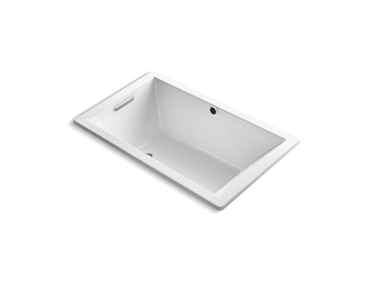 KOHLER K-1848-W1-0 Underscore 60" X 36" Drop-In Bath With Bask Heated Surface In White