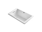 KOHLER K-1848-W1-95 Underscore 60" X 36" Drop-In Bath With Bask Heated Surface - Ice Grey