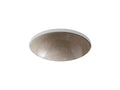KOHLER K-2349-HV Camber 16-1/4" Round Undermount Bathroom Sink, No Overflow - Bouclé Tweed
