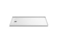 KOHLER K-1937-0 Ballast 60" X 32" Alcove Shower Base, Left Drain - White