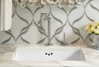 KOHLER K-2297-0 Kathryn 24" Rectangular Undermount Bathroom Sink - White