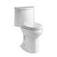 KOHLER K-3946-0 Adair One-Piece Elongated Toilet, 1.28 Gpf In White