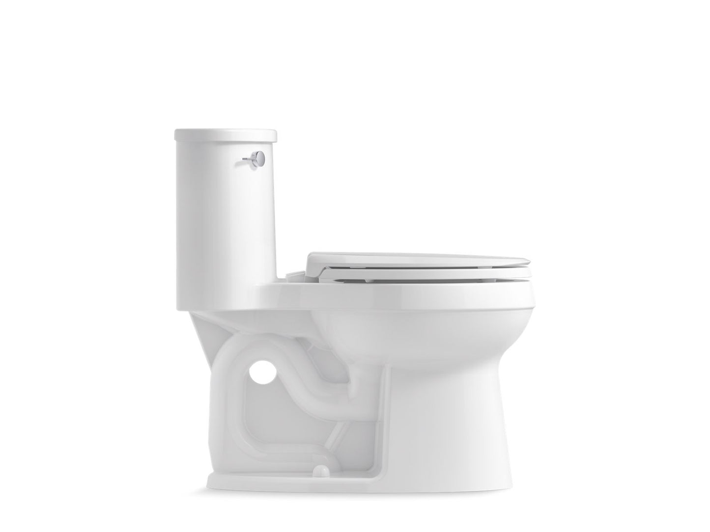 KOHLER K-3946-0 Adair One-Piece Elongated Toilet, 1.28 Gpf In White