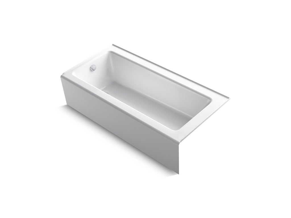 KOHLER K-847-96 Bellwether 66" X 32" Alcove Bath, Left Drain - Biscuit
