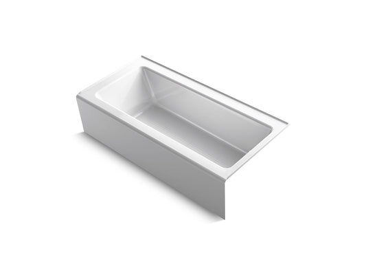 KOHLER K-848-0 Bellwether 66" X 32" Alcove Bath, Right Drain In White