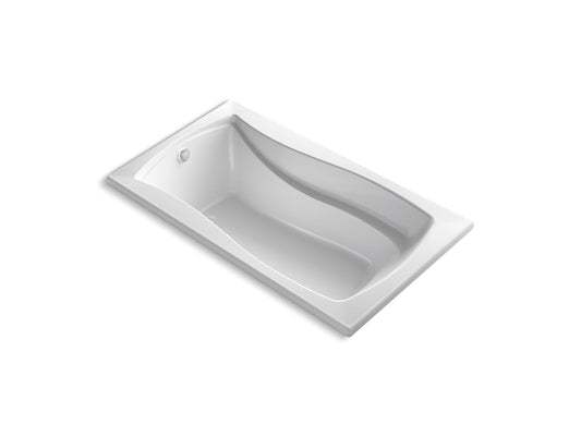 KOHLER K-1224-GH-0 Mariposa 66" X 36" Drop-In Heated Bubblemassage Air Bath In White