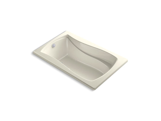 KOHLER K-1239-GH-96 Mariposa 60" X 36" Drop-In Heated Bubblemassage Air Bath In Biscuit