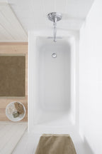 KOHLER K-1946-LA-0 Archer 60" X 30" Alcove Bath, Left Drain - White