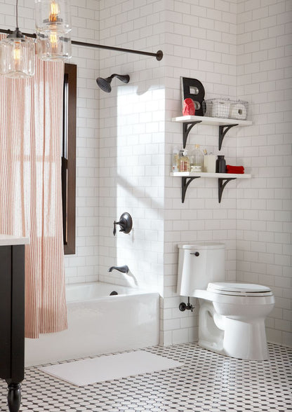 KOHLER K-876-96 Bellwether 60" x 32" alcove bath, right drain - Biscuit