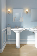 KOHLER K-CB-CLC2026FS 20" W X 26" H Aluminum Single-Door Medicine Cabinet With Mirrored Door, Beveled Edges