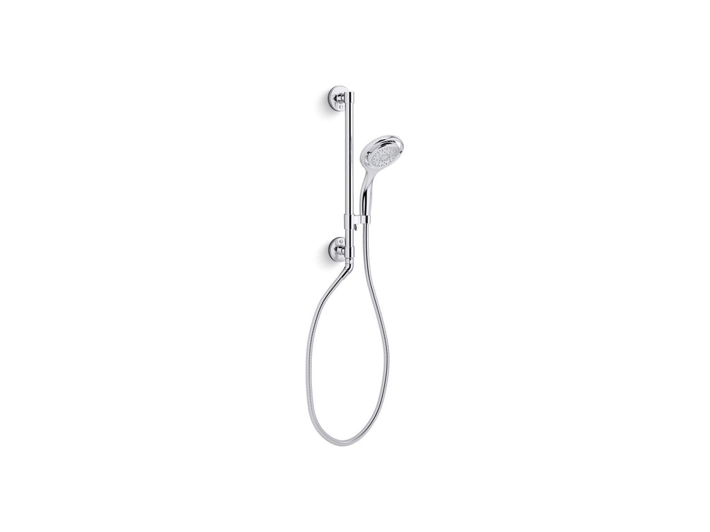 KOHLER K-45904-BL Hydrorail-H Shower Column - Matte Black