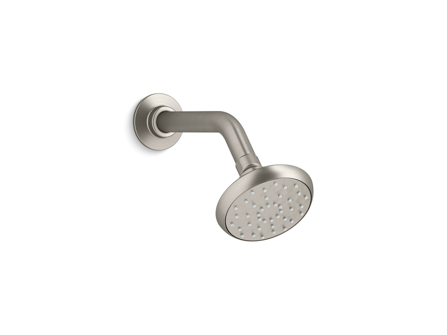 KOHLER K-72422-BN Awaken B90 Single-Function Showerhead, 1.5 Gpm In Vibrant Brushed Nickel