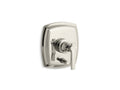 KOHLER K-T98759-4-SN Margaux Rite-Temp Valve Trim With Push-Button Diverter In Vibrant Polished Nickel