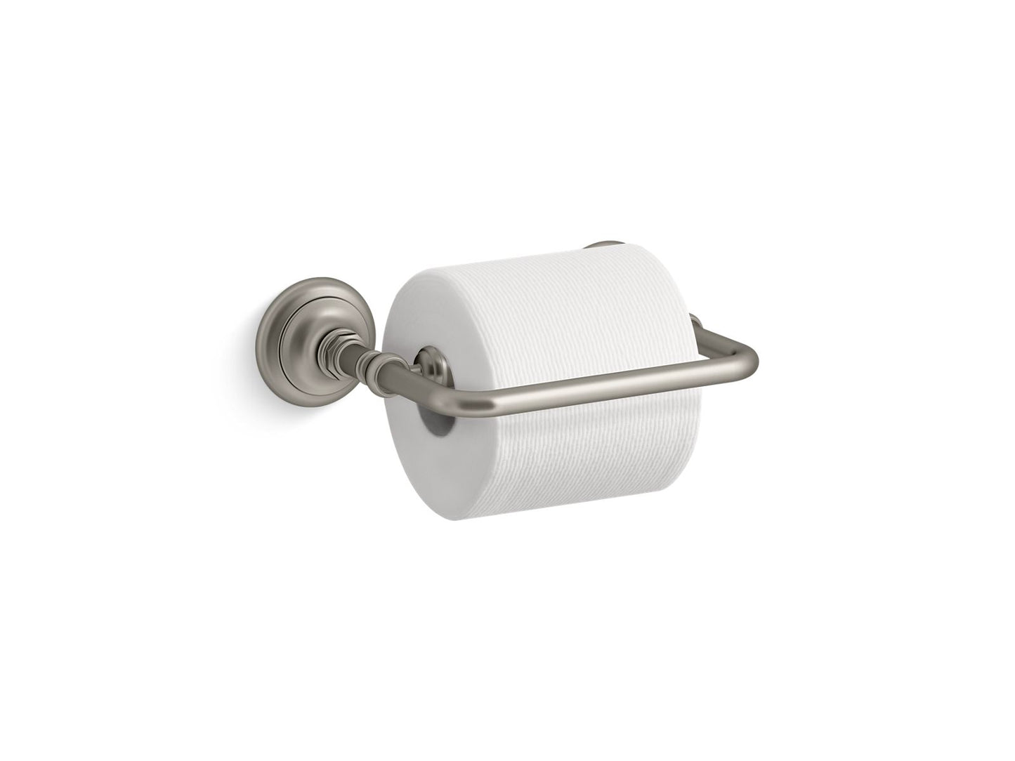 KOHLER K-72573-BN Artifacts Pivoting Toilet Paper Holder In Vibrant Brushed Nickel