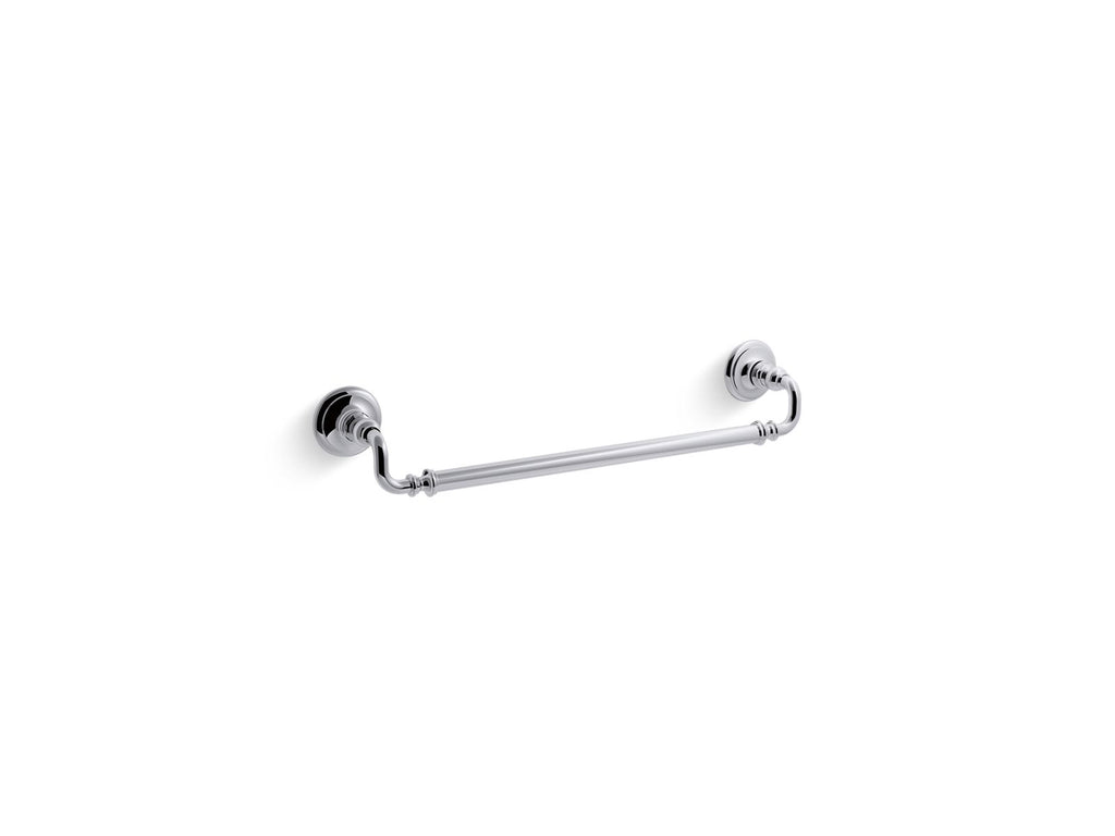 KOHLER K-72567-AF Artifacts 18" Towel Bar - Vibrant French Gold