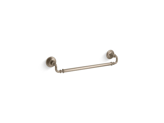 KOHLER K-72567-BV Artifacts 18" Towel Bar In Vibrant Brushed Bronze