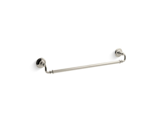 KOHLER K-72568-SN Artifacts 24" Towel Bar In Vibrant Polished Nickel