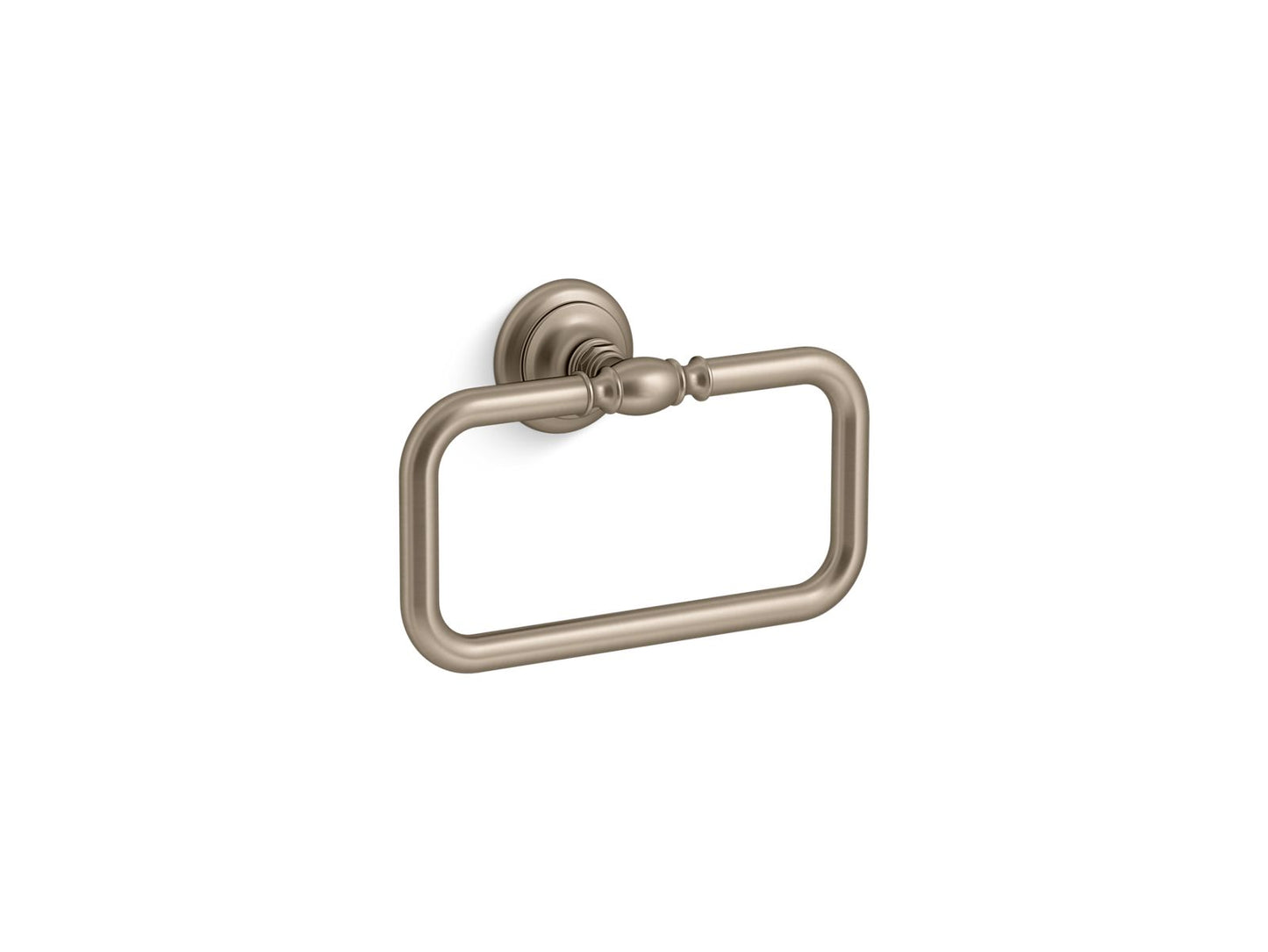 KOHLER K-72571-BV Artifacts Towel Ring In Vibrant Brushed Bronze