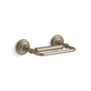 KOHLER K-72573-BV Artifacts Pivoting Toilet Paper Holder In Vibrant Brushed Bronze