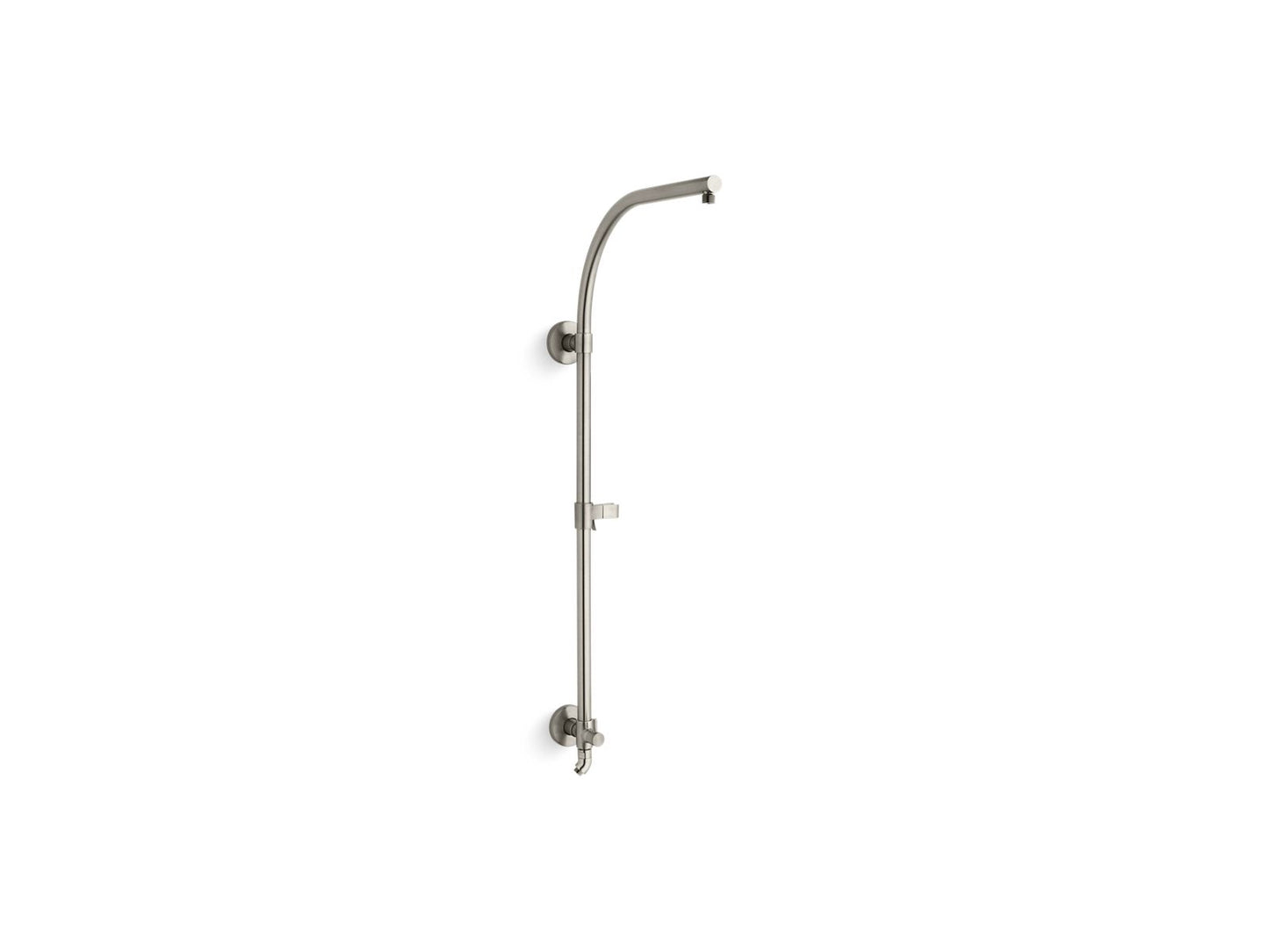 KOHLER K-45209-BN Hydrorail-R Arch Bath/Shower Column In Vibrant Brushed Nickel