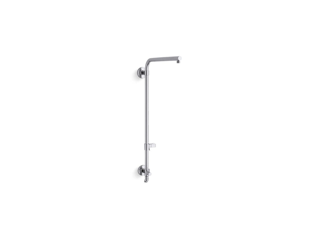 KOHLER K-45210-CP Hydrorail-R Beam Shower Column For Rainhead And Handshower - Polished Chrome