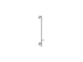 KOHLER K-45903-CP Hydrorail-H Bath/Shower Column - Polished Chrome