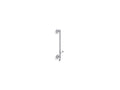 KOHLER K-45904-CP Hydrorail-H Shower Column - Polished Chrome