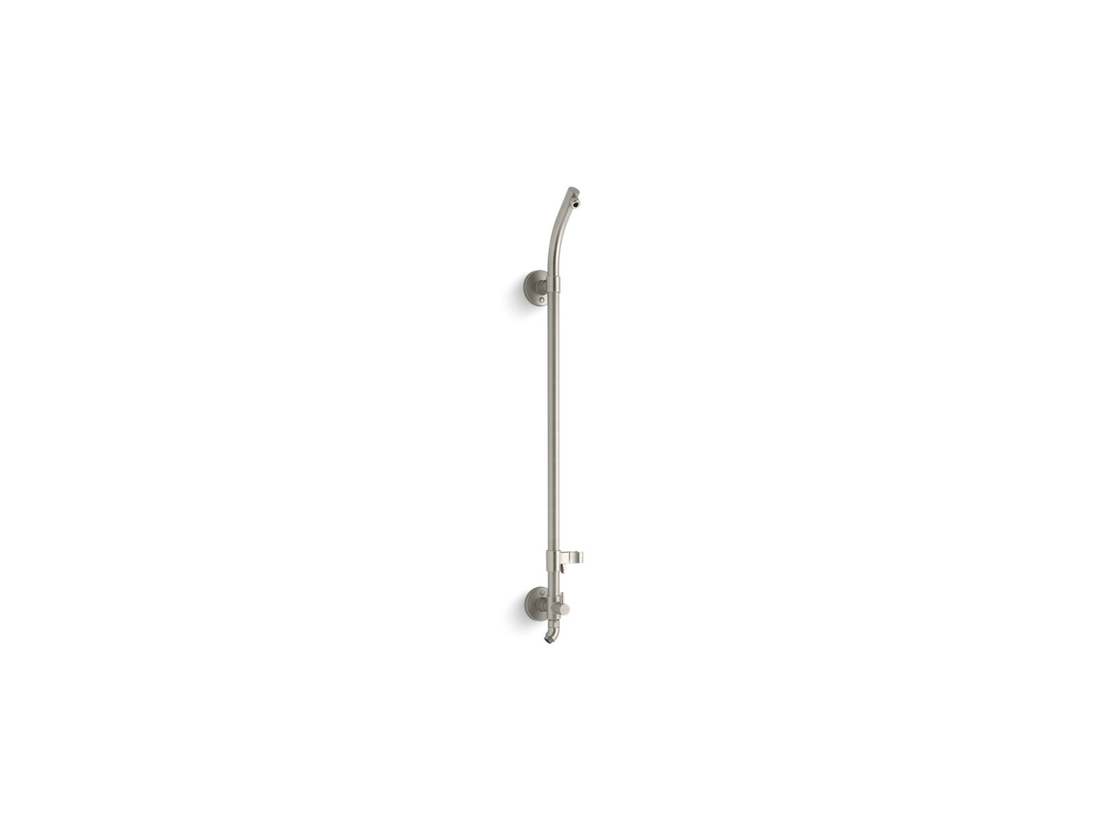KOHLER K-45905-BN Hydrorail-S Bath/Shower Column - Vibrant Brushed Nickel