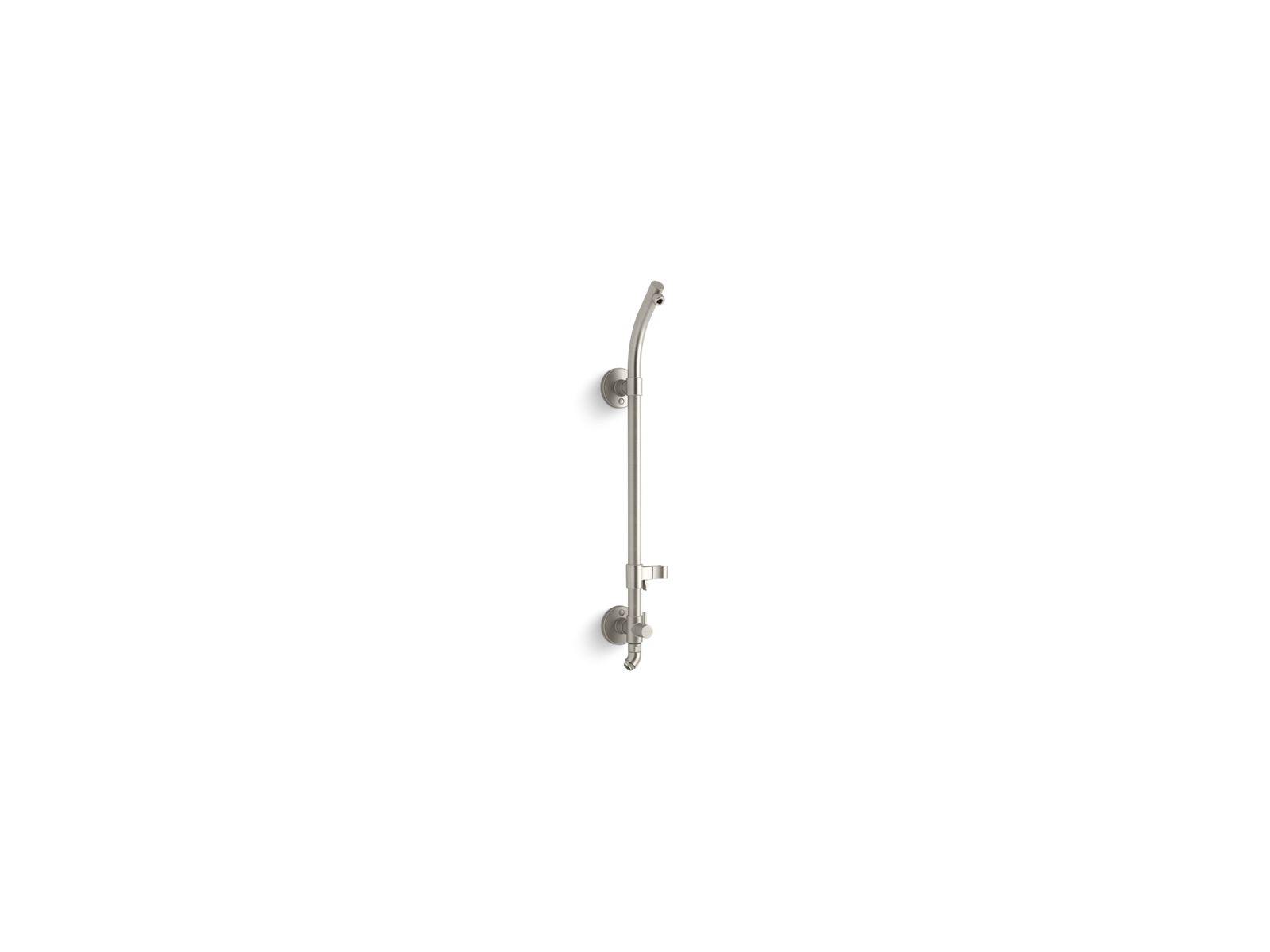KOHLER K-45906-BN Hydrorail-S Shower Column - Vibrant Brushed Nickel