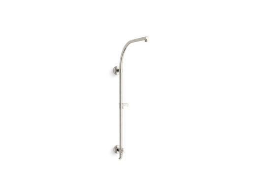 KOHLER K-45209-SN Hydrorail-R Arch Bath/Shower Column In Vibrant Polished Nickel