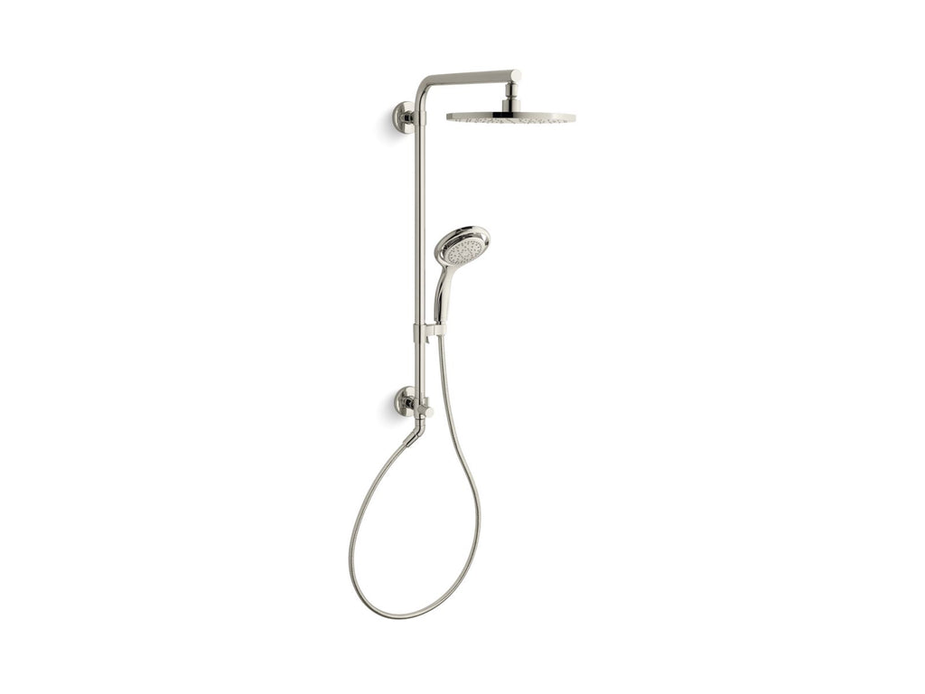 KOHLER K-45210-BL Hydrorail-R Beam Shower Column For Rainhead And Handshower - Matte Black