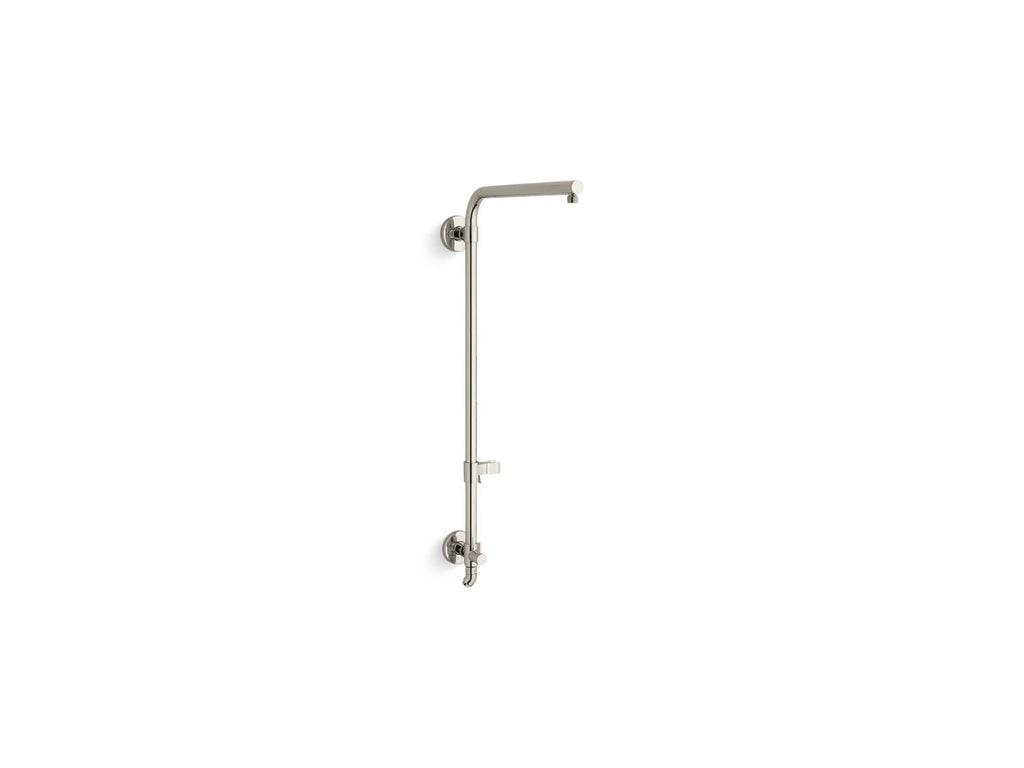 KOHLER K-45210-SN Hydrorail-R Beam Shower Column For Rainhead And Handshower - Vibrant Polished Nickel