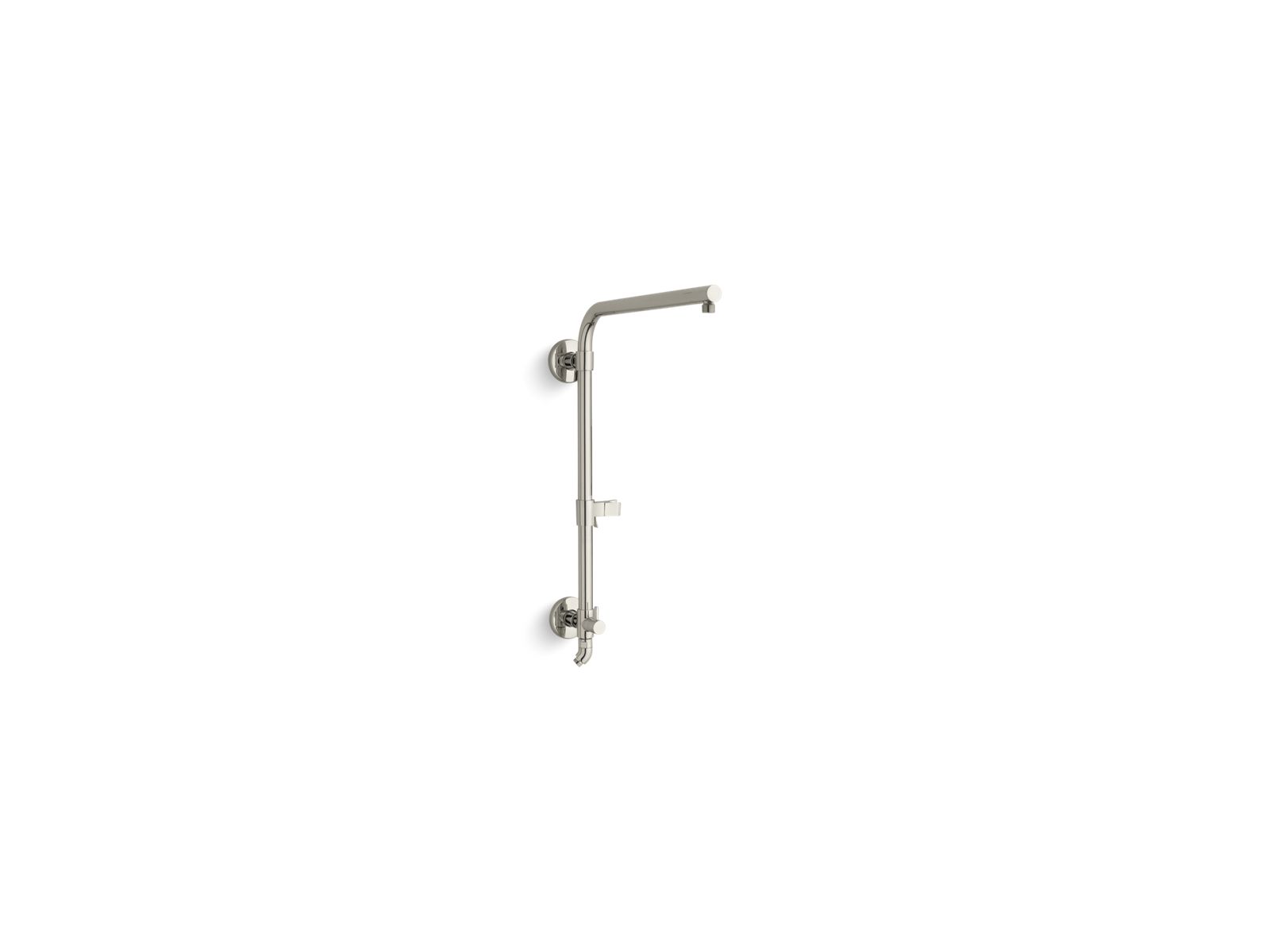 KOHLER K-45212-SN Hydrorail-R Beam Shower Column - Vibrant Polished Nickel