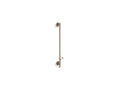 KOHLER K-45903-BV Hydrorail-H Bath/Shower Column - Vibrant Brushed Bronze