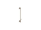 KOHLER K-45903-BV Hydrorail-H Bath/Shower Column - Vibrant Brushed Bronze