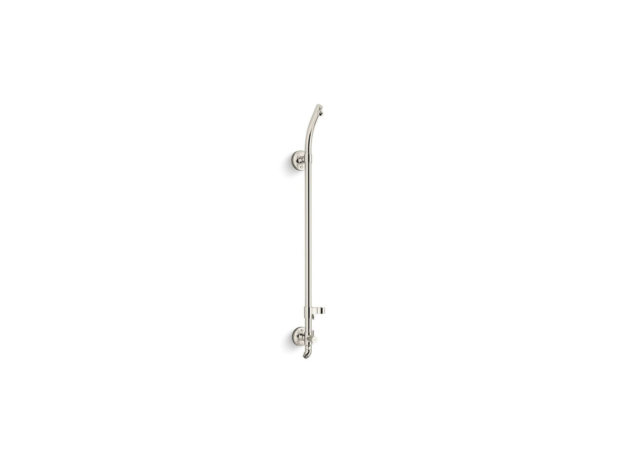 KOHLER K-45905-SN Hydrorail-S Bath/Shower Column - Vibrant Polished Nickel