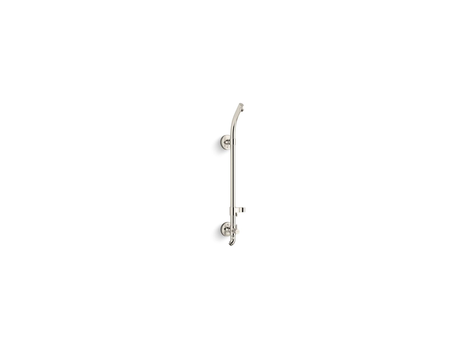 KOHLER K-45906-SN Hydrorail-S Shower Column - Vibrant Polished Nickel