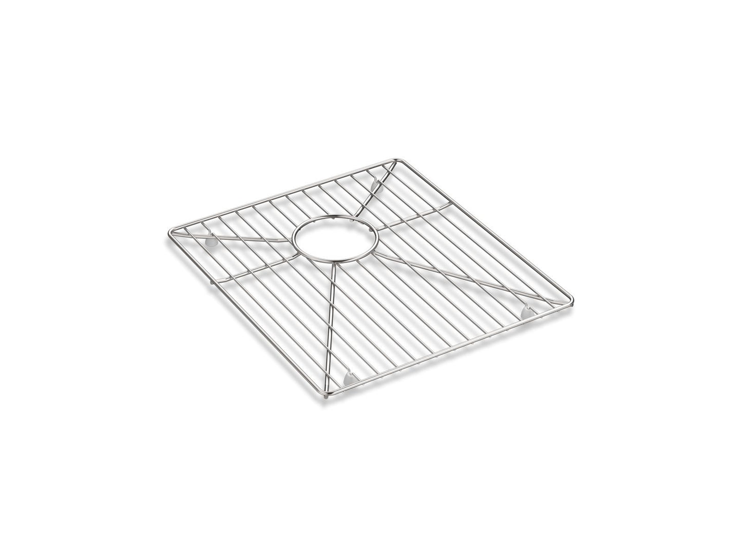 KOHLER K-6475-ST Vault Sink Rack For 36" Double-Equal Apron-Front Sink In Stainless Steel