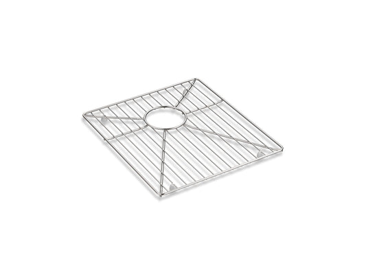 KOHLER K-6475-ST Vault Sink Rack For 36" Double-Equal Apron-Front Sink In Stainless Steel