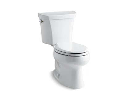KOHLER K-3988-0 Wellworth Two-Piece Elongated Toilet, Dual-Flush - White