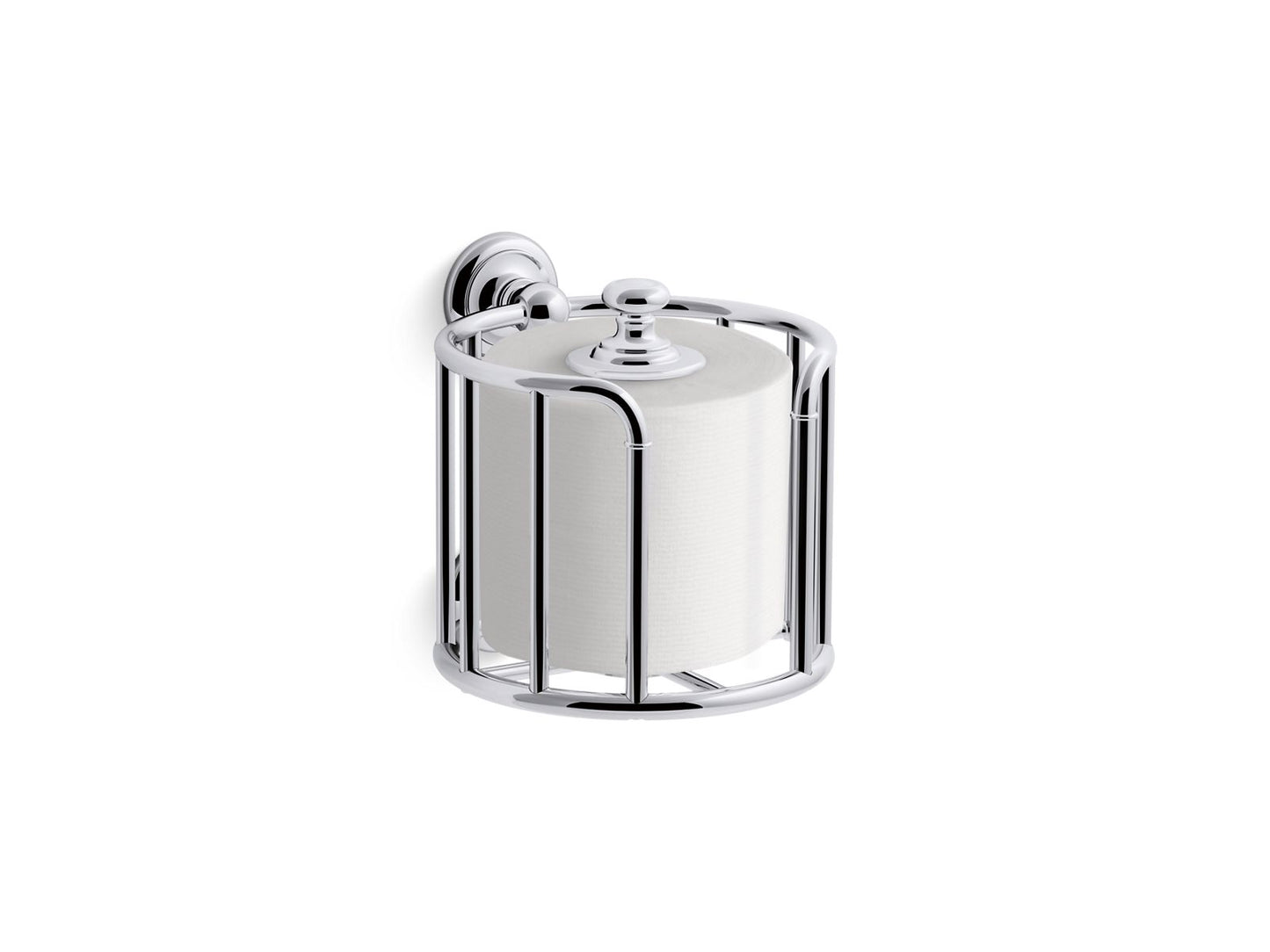 KOHLER K-72576-CP Artifacts Toilet Paper Carriage In Polished Chrome