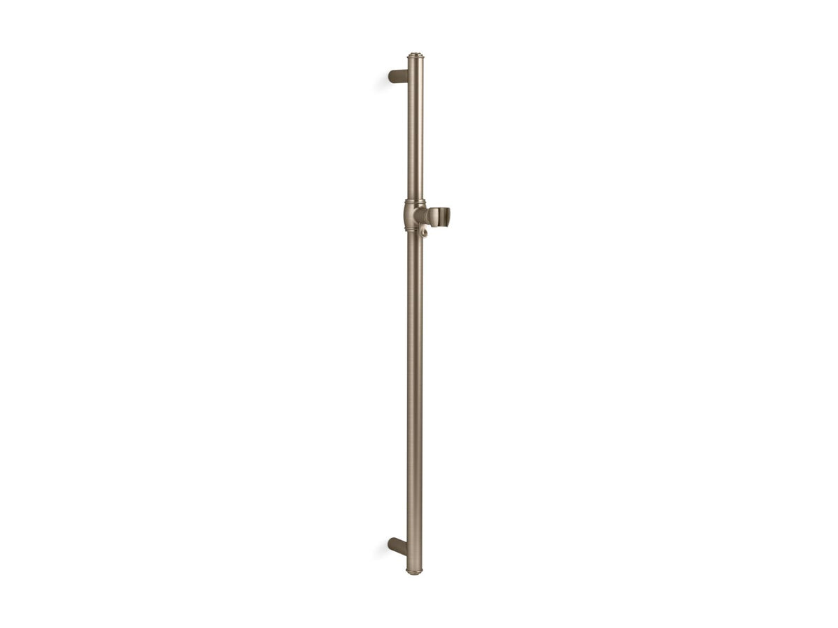 KOHLER K-72798-BV Artifacts 30" Shower Slidebar - Vibrant Brushed Bronze