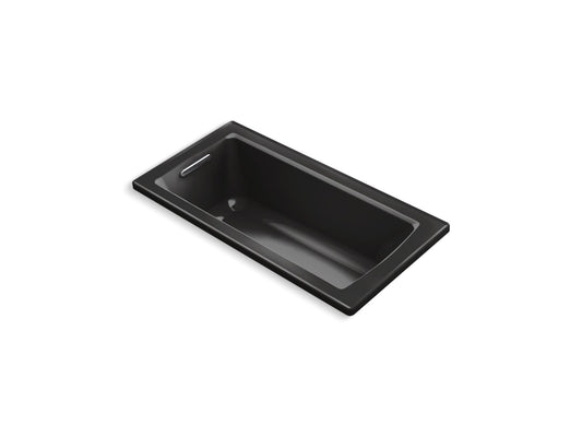 KOHLER K-1946-7 Archer 60" X 30" Drop-In Bath In Black Black