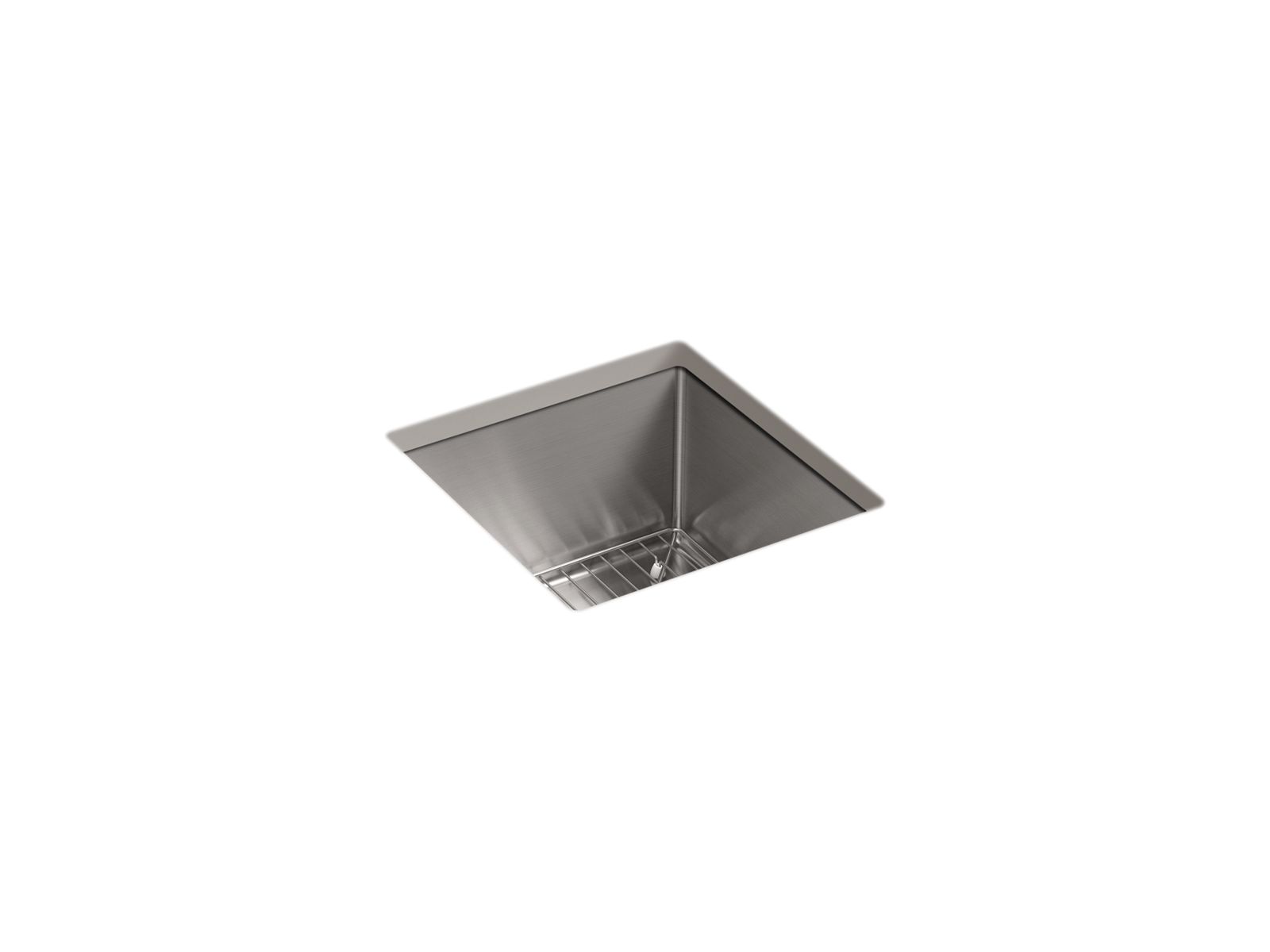 KOHLER K-5287-NA Strive 15" Undermount Bar Sink - Stainless Steel
