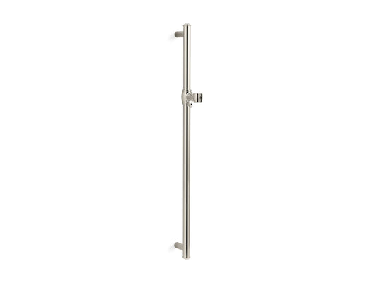 KOHLER K-72798-SN Artifacts 30" Shower Slidebar In Vibrant Polished Nickel