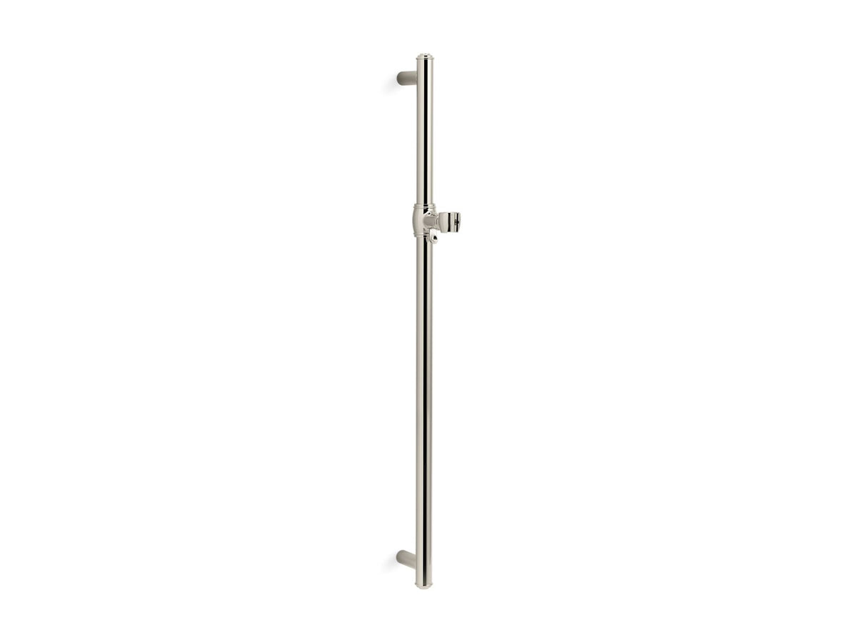 KOHLER K-72798-SN Artifacts 30" Shower Slidebar - Vibrant Polished Nickel