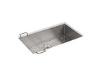 KOHLER K-5285-NA Strive 32" Undermount Single-Bowl Kitchen Sink With Accessories - Stainless Steel