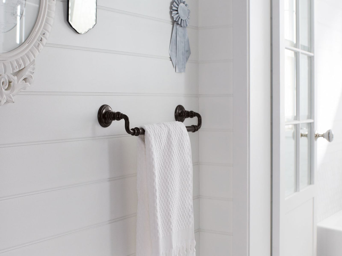 KOHLER K-72567-AF Artifacts 18" Towel Bar - Vibrant French Gold