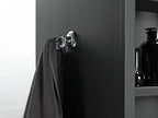 KOHLER K-72572-BL Artifacts Double Robe Hook - Matte Black